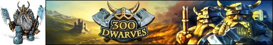 Logo gry 300 Dwarves