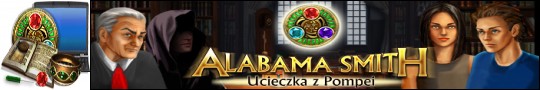 Logo gry Alabama Smith: Ucieczka z Pompei