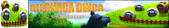 Logo gry Biegnca Owca: mikrowiaty