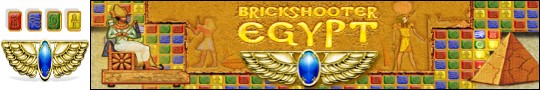 Logo gry Brickshooter Egypt
