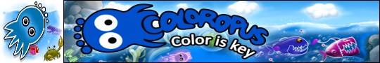 Logo gry Coloropus