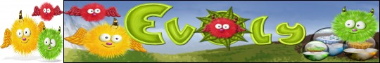 Logo gry Evoly