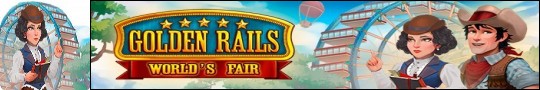 Logo gry Golden Rails 4: World's Fair