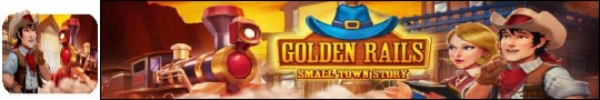 Logo gry Golden Rails: Small Town Story