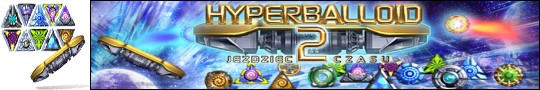 Logo gry Hyperballoid 2: Jedziec czasu
