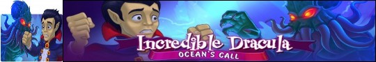 Logo gry Incredible Dracula: Ocean's Call