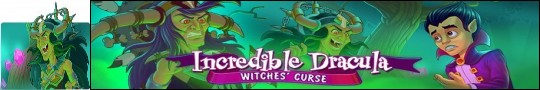 Logo gry Incredible Dracula: Witches' Curse