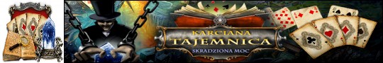 Logo gry Karciana tajemnica: Skradziona moc
