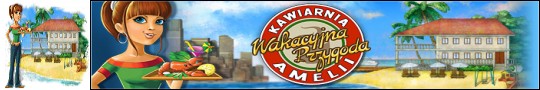 Logo gry Kawiarnia Amelii: Wakacyjna przygoda