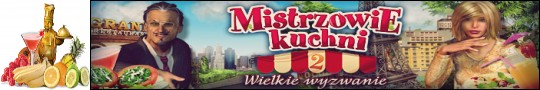 Logo gry Mistrzowie kuchni 2: Wielkie wyzwanie