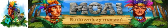 Logo gry Moai: Budowniczy marze