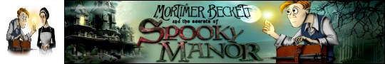 Logo gry Mortimer Beckett and the Secrets of Spooky Manor