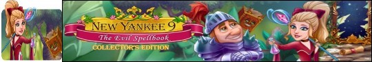 Logo gry New Yankee 9: The Evil Spellbook. Collector's Edition