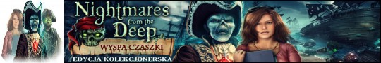 Logo gry Nigthmares from the Deep: Wyspa Czaszki. Edycja kolekcjonerska