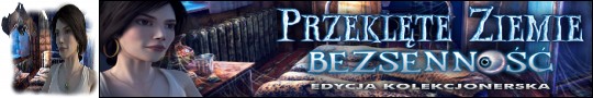 Logo gry Przeklte Ziemie: Bezsenno. Edycja Kolekcjonerska