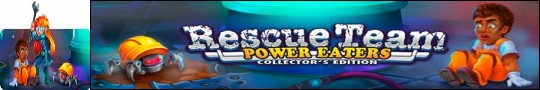 Logo gry Rescue Team 12: Power Eaters. Collector's Edition