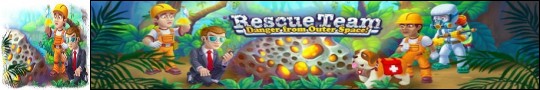 Logo gry Rescue Team: Danger from Outer Space