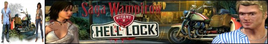 Logo gry Saga Wampirw: Witamy w Hell Lock