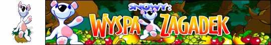 Logo gry Snowy i Wyspa Zagadek