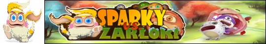 Logo gry Sparky vs. �ar�oki