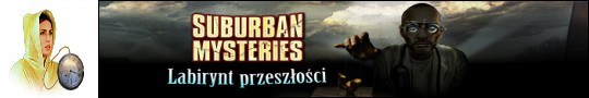Logo gry Suburban Mysteries: Labirynt przeszoci