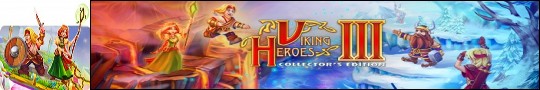 Logo gry Viking Heroes 3. Collector's Edition