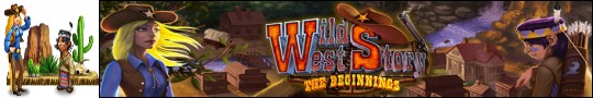 Logo gry Wild West Story: The Beginnings