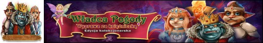 Logo gry Wadca Pogody: Wyprawa za ksiniczk. Edycja kolekcjonerska