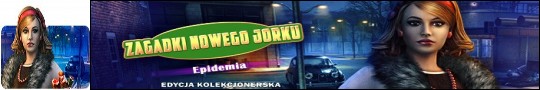 Logo gry Zagadki Nowego Jorku: Epidemia. Edycja Kolekcjonerska