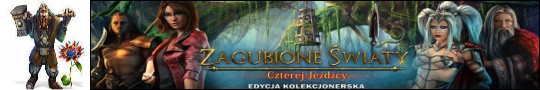 Logo gry Zagubione wiaty: Czterej Jedcy. Edycja kolekcjonerska
