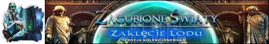 Logo gry Zagubione wiaty: Zaklcie Lodu. Edycja Kolekcjonerska